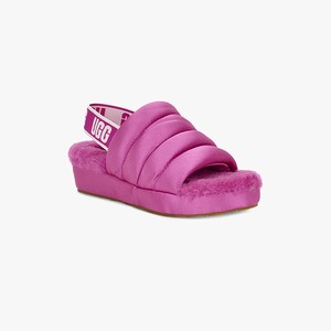 Ugg Puff Yeah Women Slippers Pink (0534HEQKP)